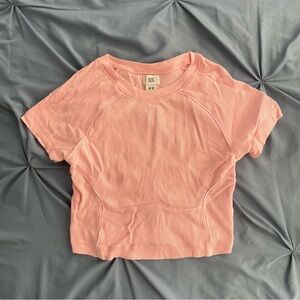Urban Outfitters pink baby tee